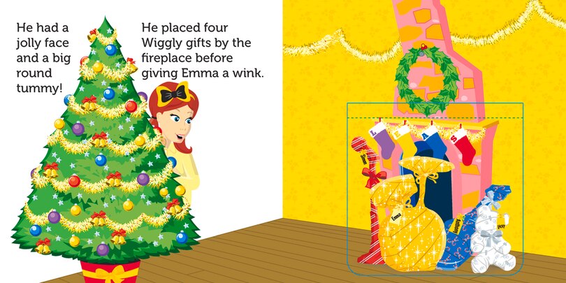 Sample content_A Wiggly Night Before Christmas Lift the Flaps