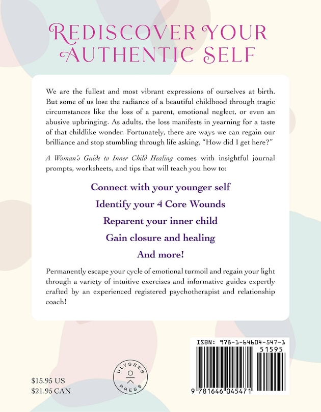 Back cover_A Woman's Guide to Inner Child Healing