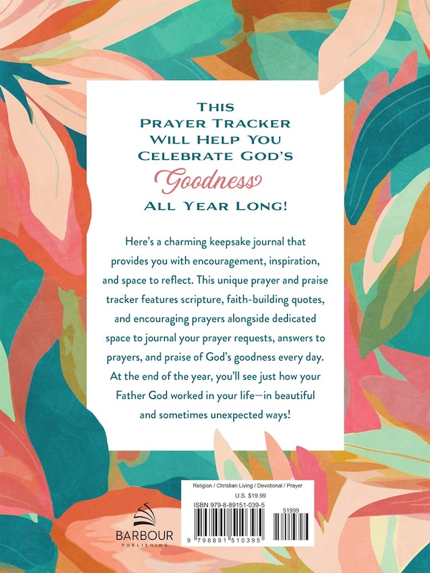 Back cover_A Year of God's Goodness: A Prayer and Praise Tracker for Women