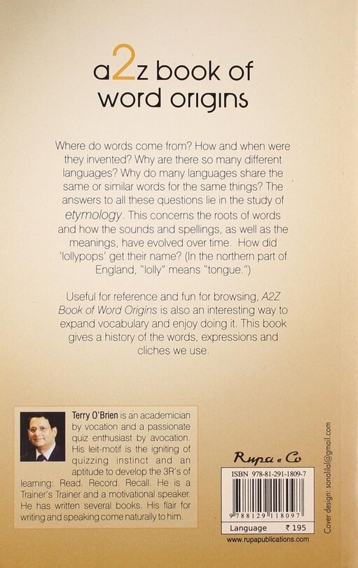 Sample content_A2Z Book of Word Origins