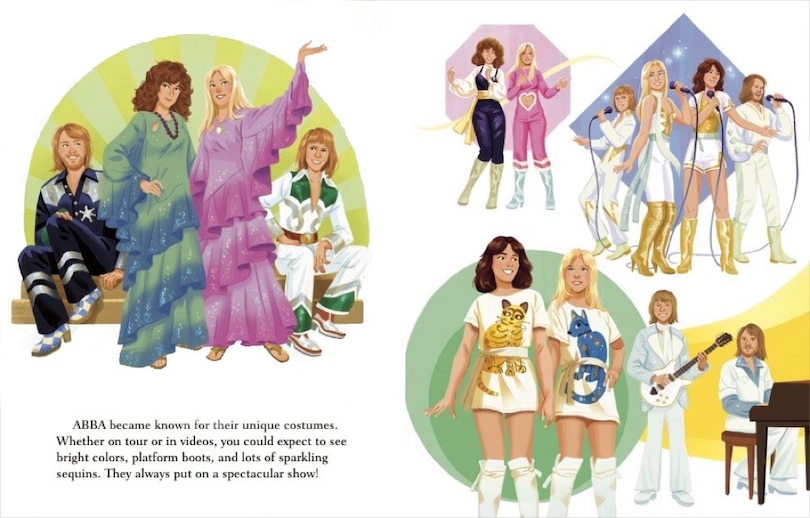 Sample content_ABBA: A Little Golden Book Biography