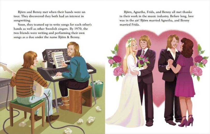 Sample content 2_ABBA: A Little Golden Book Biography