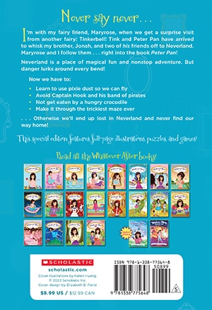Back cover_Abby in Neverland (Whatever After Special Edition #3)