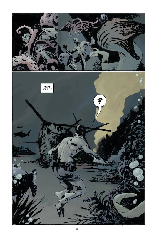 Sample content 2_Abe Sapien: The Drowning and Other Stories