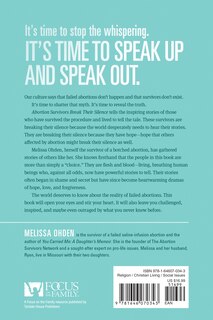 Couverture arrière_Abortion Survivors Break Their Silence
