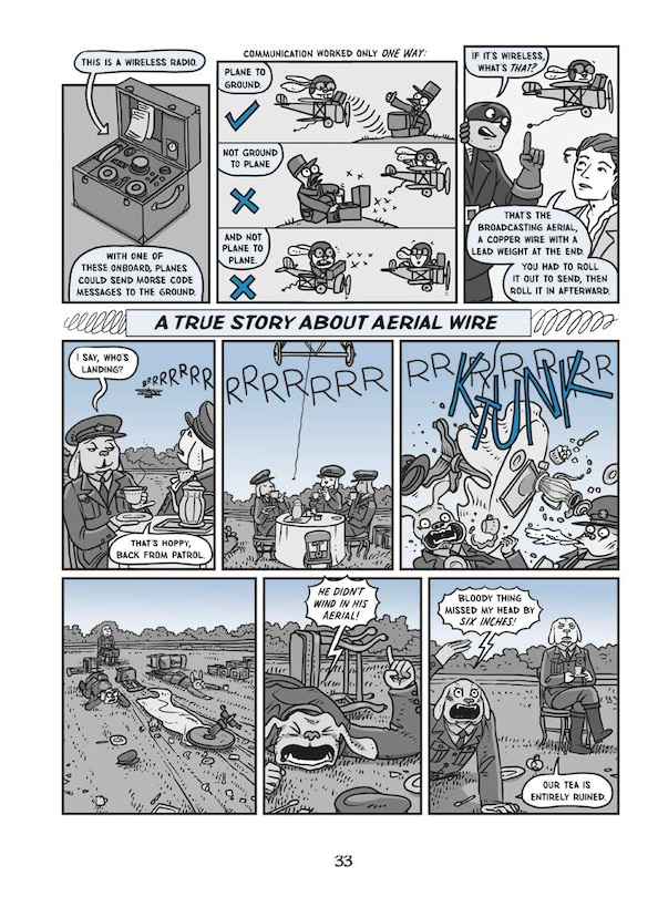 Sample content 4_Above the Trenches (Nathan Hale's Hazardous Tales #12)