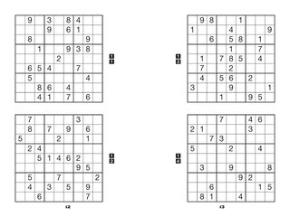 Sample content 2_Absolutely Nasty Sudoku: Even Nastier - Level 1