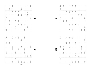 Sample content 3_Absolutely Nasty Sudoku: Even Nastier - Level 1