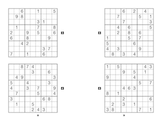 Sample content 4_Absolutely Nasty Sudoku: Even Nastier - Level 1