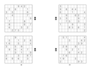 Sample content 2_Absolutely Nasty Sudoku: Even Nastier - Level 3