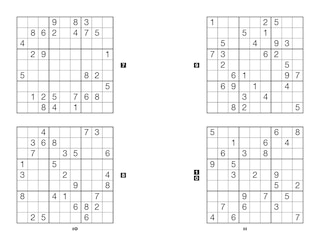 Sample content 3_Absolutely Nasty Sudoku: Even Nastier - Level 4