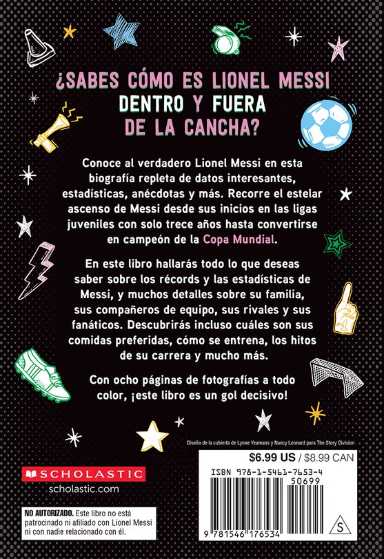 Couverture arrière_Acceso Total: Lionel Messi (All Access: Lionel Messi)
