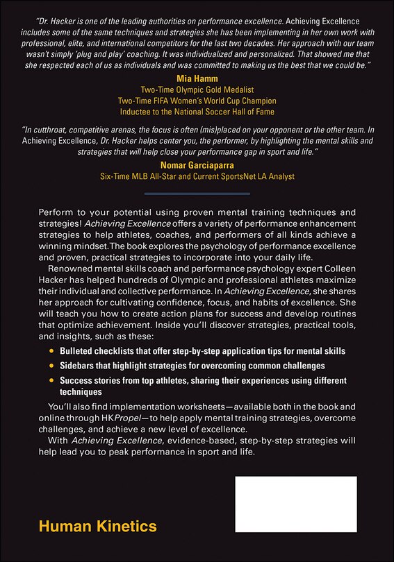 Back cover_Achieving Excellence