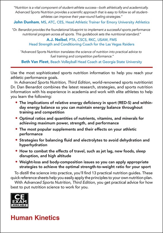 Back cover_Advanced Sports Nutrition