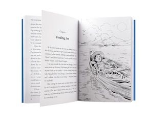 Sample content_Adventures of Huckleberry Finn : Illustrated Abridged Children Classic English Novel with Review, The