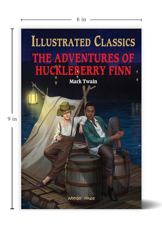 Sample content 5_Adventures of Huckleberry Finn : Illustrated Abridged Children Classic English Novel with Review, The