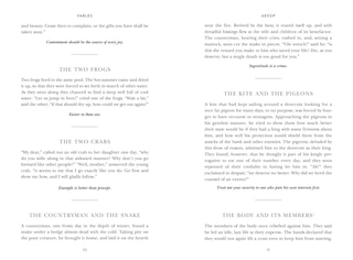 Aperçu du contenu 3_Aesop’s Fables (Special Edition)