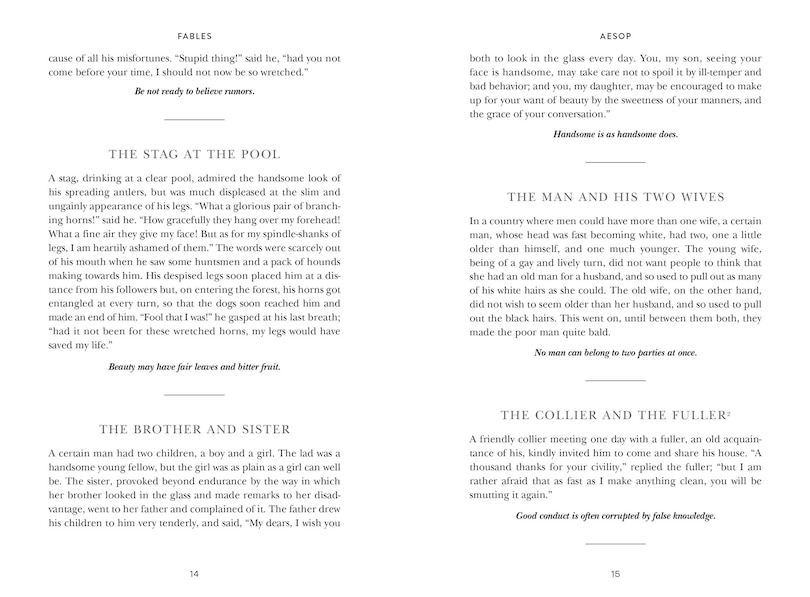 Aperçu du contenu 5_Aesop’s Fables (Special Edition)
