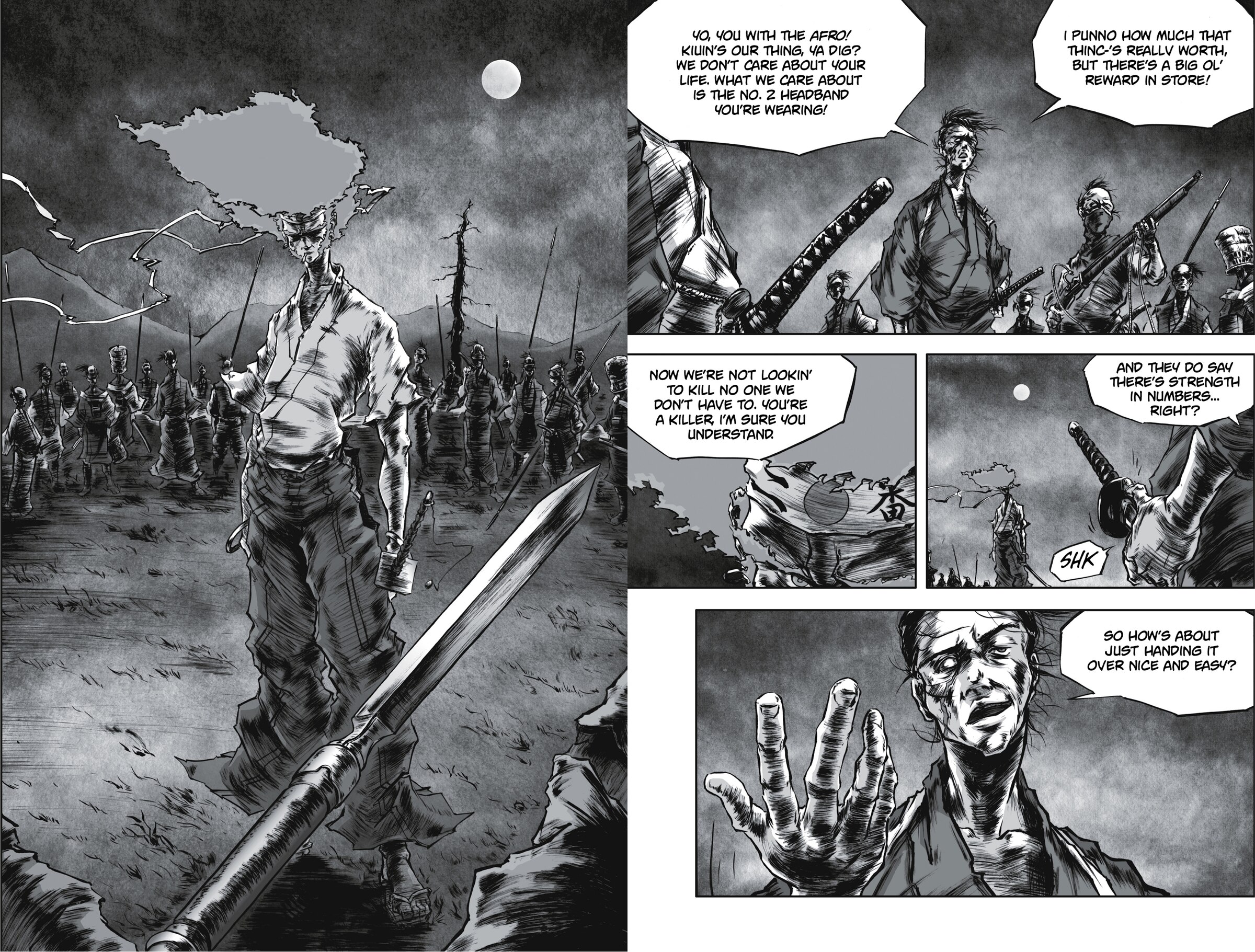 Afro Samurai Vol.1 (graphic Novel) Book By Takashi Okazaki, ('tp