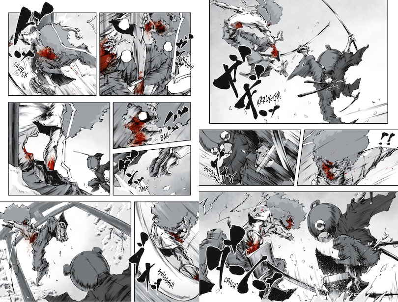 Aperçu du contenu 5_Afro Samurai Vol.2 (Graphic Novel)