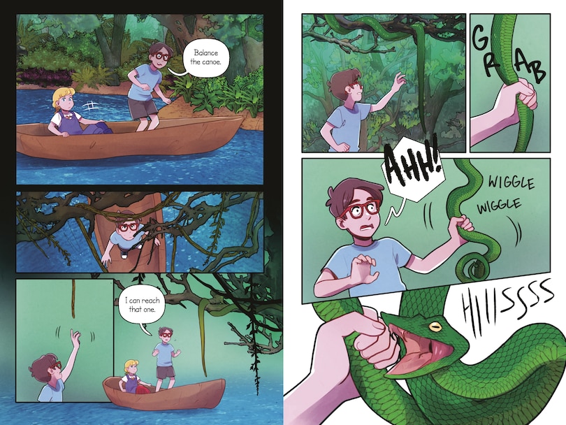 Aperçu du contenu 3_Afternoon on the Amazon Graphic Novel