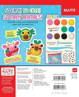 Back cover_Air-Dry Clay Animal Party!