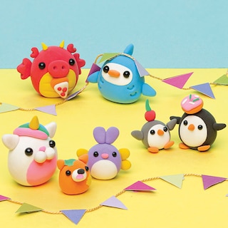 Sample content 2_Air-Dry Clay Animal Party!