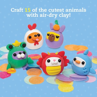 Sample content 3_Air-Dry Clay Animal Party!