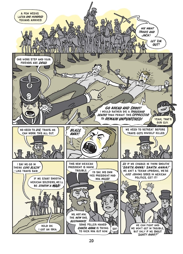 Sample content 3_Alamo All-stars (nathan Hale's Hazardous Tales #6)