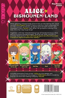 Back cover_Alice In Bishounen-land, Volume 2