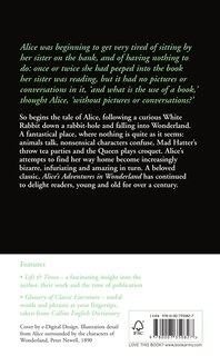 Couverture arri&egrave;re_Alice&rsquo;s Adventures in Wonderland