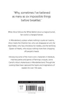 Couverture arri&egrave;re_Alice&rsquo;s Adventures in Wonderland and Through the Looking Glass