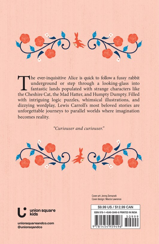 Back cover_Alice’s Adventures in Wonderland & Through the Looking-Glass