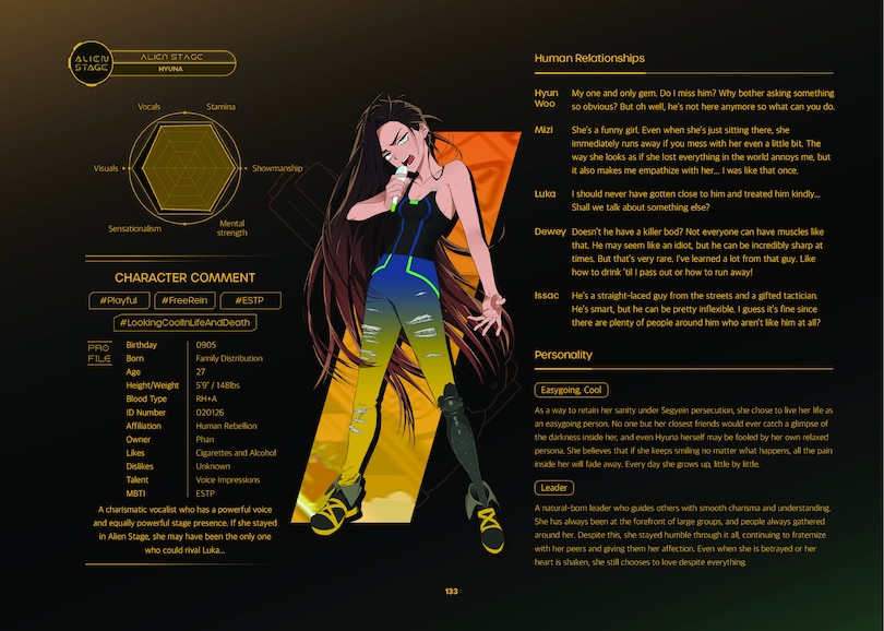 Sample content_ALIEN STAGE: The Art Book