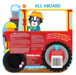 Back cover_All Aboard! Old MacDonald had a Farm (1-Button Sound Book)