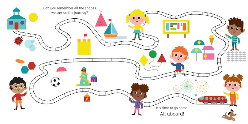 Aper&ccedil;u du contenu_All Aboard the Shapes Train