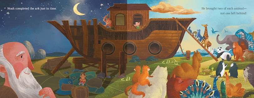 Sample content 2_All Afloat on Noah's Boat: How Noah Saved God's Creatures