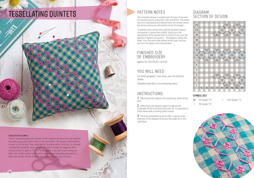 Aper&ccedil;u du contenu_All-New Twenty To Make: Chicken Scratch Embroidery