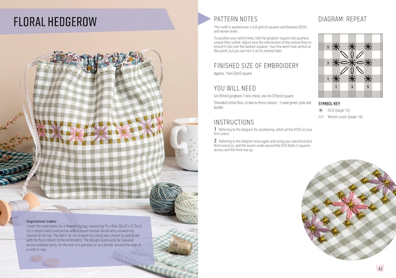 Aper&ccedil;u du contenu 2_All-New Twenty To Make: Chicken Scratch Embroidery