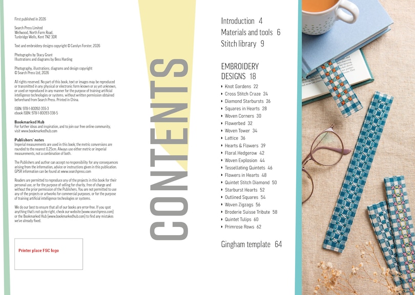 Aper&ccedil;u du contenu 4_All-New Twenty To Make: Chicken Scratch Embroidery