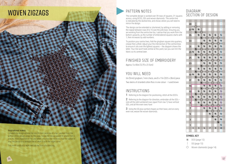 Aper&ccedil;u du contenu 5_All-New Twenty To Make: Chicken Scratch Embroidery