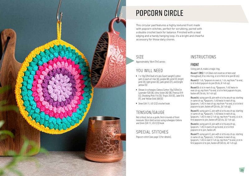 Sample content 2_All-New Twenty To Make: Crochet Dishcloths