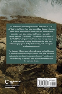 Back cover_All Quiet on the Western Front