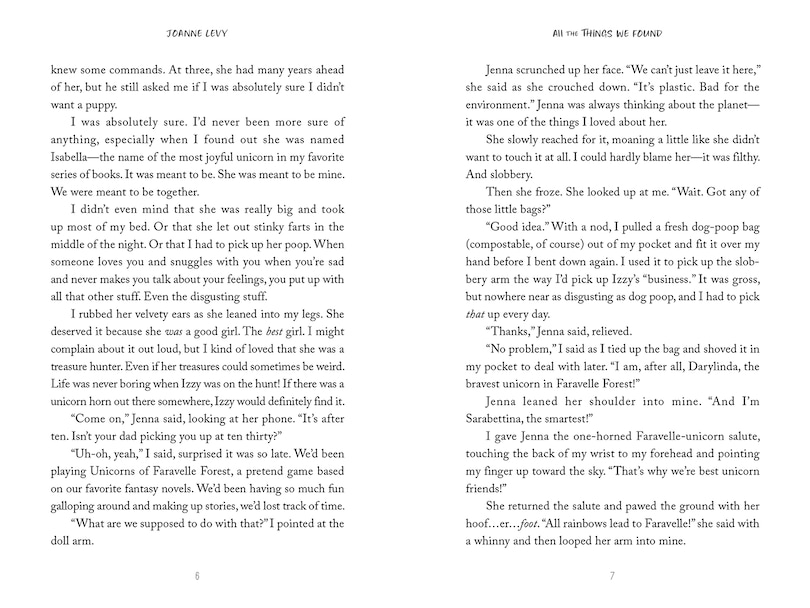 Aperçu du contenu 4_All the Things We Found