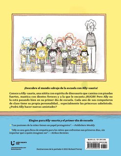 Couverture arrière_Ally-sauria y el primer día de escuela (Spanish Edition)