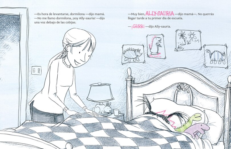 Aperçu du contenu_Ally-sauria y el primer día de escuela (Spanish Edition)