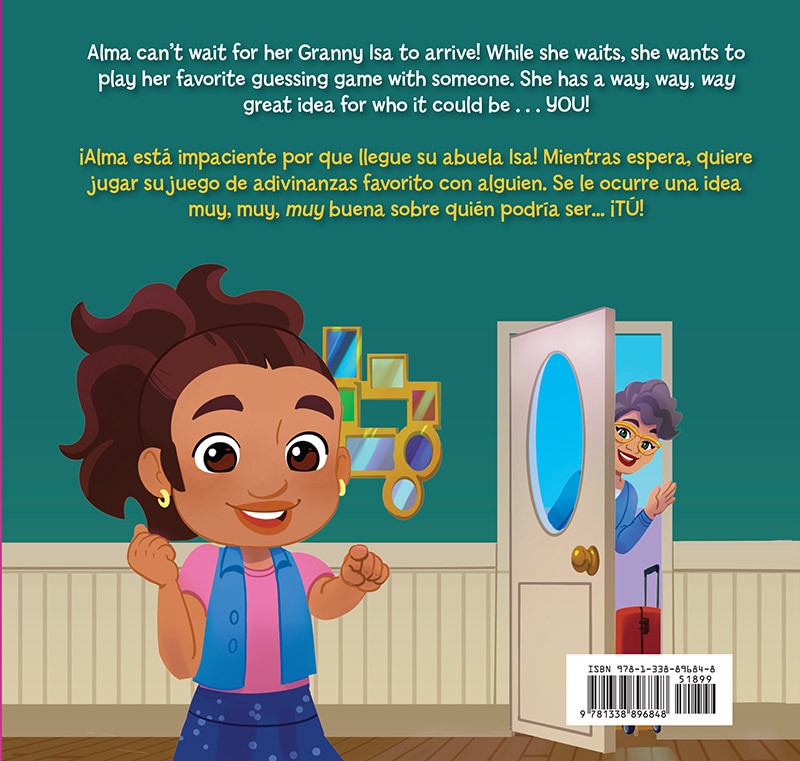 Back cover_Alma's Great Idea / La gran idea de Alma (Alma's Way Hardcover Storybook) (Bilingual)