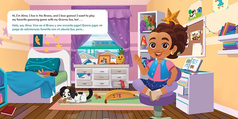Sample content_Alma's Great Idea / La gran idea de Alma (Alma's Way Hardcover Storybook) (Bilingual)