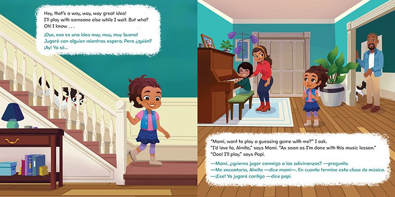 Sample content 3_Alma's Great Idea / La gran idea de Alma (Alma's Way Hardcover Storybook) (Bilingual)