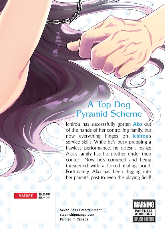 Back cover_Alpha Wolfgirl x Omega Wolfboy Vol. 4
